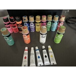 Acrylic Paint Tube Lot